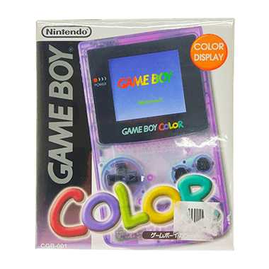 ゲームボーイカラー クリアパープル<br>完品