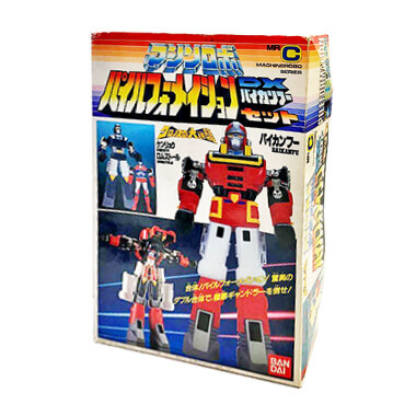マシンロボ パイルフォーメイションセット<br>DXバイカンフー