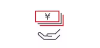 画像：step.3 買取金額は指定口座へお振込み