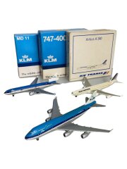 [1/600]プレーンモデル エールフランス・KLM まとめ売り