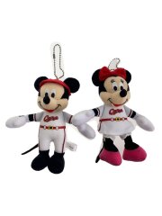 ぬいぐるみ 広島カープ ミッキー&ミニー