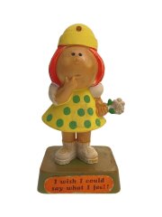 樹脂製メッセージドール Message DOLL