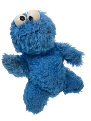 クッキーモンスター プラスチックアイぬいぐるみ knickerbocker