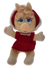 マペット・ショー ミス・ピギー ぬいぐるみ プラスチックアイ