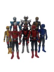 特命戦隊ゴーバスターズ ソフビ 8点 まとめ売り レジェンド戦隊ソフビシリーズ