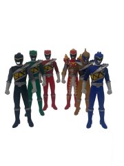 獣電戦隊キョウリュウジャー ソフビ 6体セット ピンク欠損