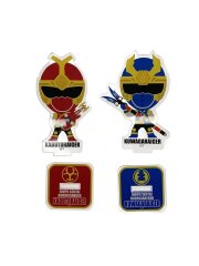 電光石火ゴウライジャー アクスタ カブトライジャー クワガライジャー