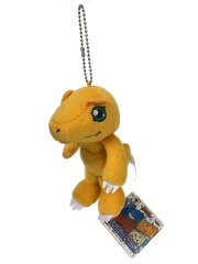 アグモン かばんに付けられるでっかいぬいぐるみ