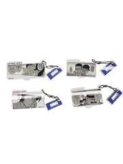 名探偵コナン 公式アプリ アクリルキーホルダー vol.3 4点set