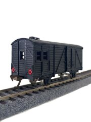 [16番ゲージ] 国鉄型貨車 ワフ28000型 ワフ28218 有蓋緩急貨車
