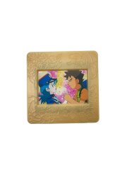 ポケモンピクチャーフレーム タケシ&ジュンサー 金フレーム ゲーム系トイ