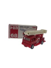トミカ 1:110 いすゞ シュノーケル 消防車 #68 赤箱赤文字 T/T