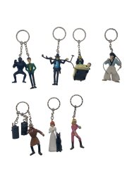 ルパン三世 カリオストロの城 フィギュアキーホルダー 7点set