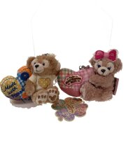 ダッフィー&シェリーメイ ぬいぐるみストラップ 2点set 2018バレンタイン