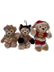 ダッフィー&シェリーメイ ぬいぐるみストラップ 3点set