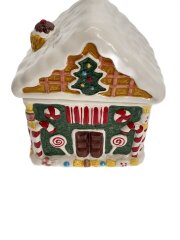 ジンジャーバート Christmas クッキー入れ陶器