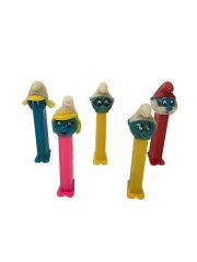 ペッツ・ディスペンサ スマーフ 5本まとめ