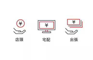 画像：全国800以上の店舗数と選べる3つの買取方法